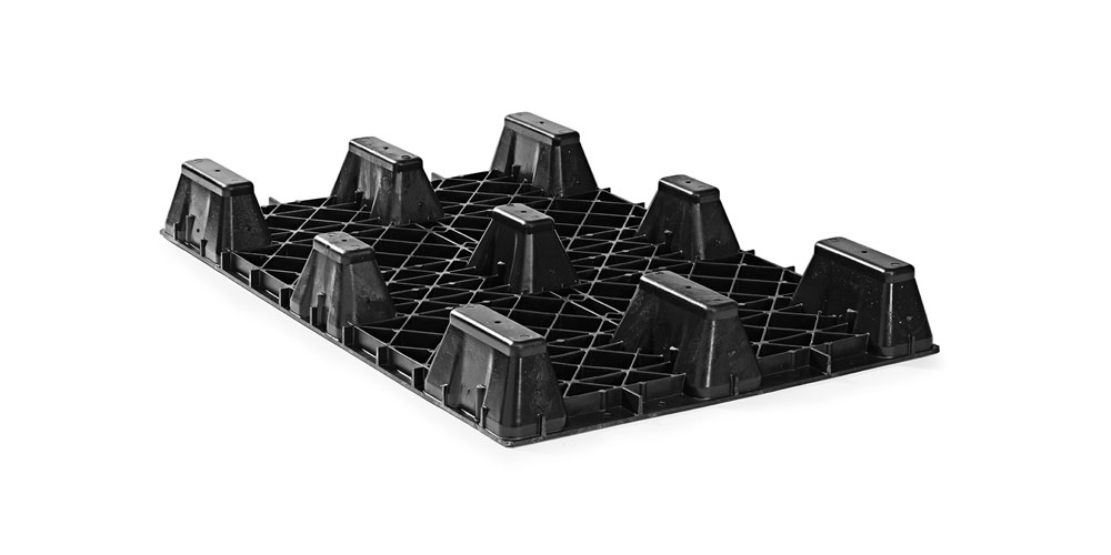 Rejilla de plástico 1200 x 800 abierta 9 pies - Kunststof rooster voor lekbak onderkant - Kunststof rooster