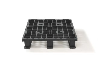 Kunststof pallet 1200 x 800 open dek  3 onderlatten - 2 qp1208lb3rr 3 - 2.QP1208LB3RR