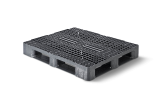 Pallet in plastica 1200 x 1000 ponte aperto  5 listelli heavy - 3 qp1210hb5rr - 3.QP1210HB5RR