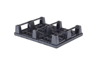 Display pallet 600 x 800 open dek  3 onderlatten light - Kunststof dislay pallet 600 800 qp6080lr3rr 1 - QP6080LR3RR