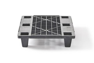 Display pallet 600 x 800 open dek  6 pootjes medium - Kunststof dislay pallet 600 800 qp6080mr6fr 3 - QP6080M6FR